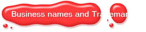 Business names and Trademarks